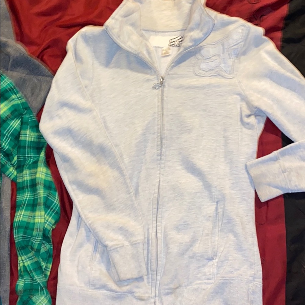 Grey fox zip up